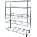 High quality wire shelf dividers wire steel shelving kitchen chromed wire shelving